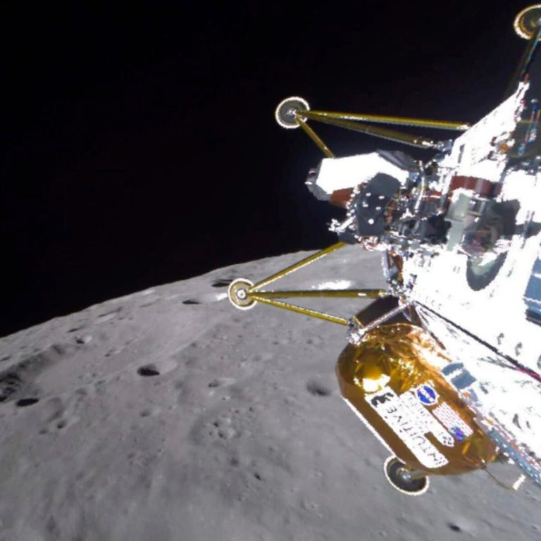 Read more about the article Intuitive Machines’ Athena Lander Is on the Moon, but Its Fate Is Unclear