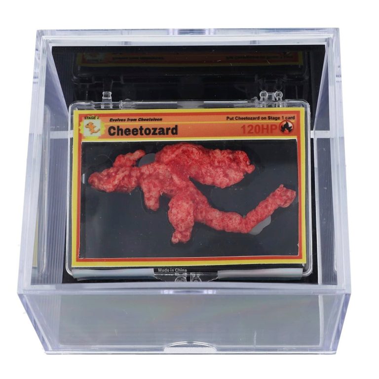 Read more about the article A Cheeto Shaped Like the Pokemon Charizard Sells for Nearly $90,000