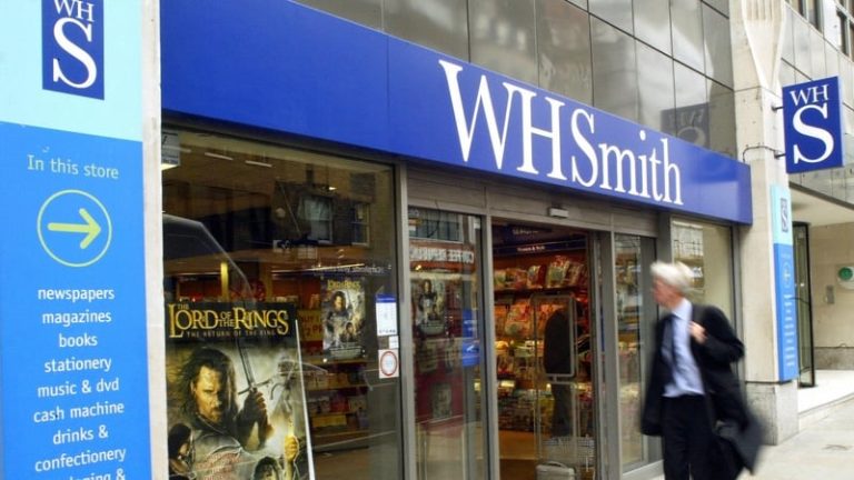 Read more about the article WH Smith to sell UK high street business for €76m