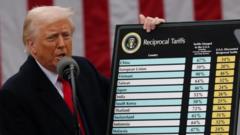 Read more about the article ‘Sometimes you have to take medicine’: Trump defends sweeping tariffs