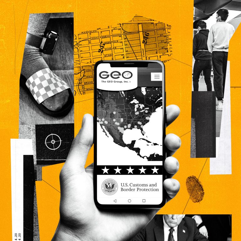 Read more about the article How Geo Group’s Surveillance Tech Is Aiding Trump’s Immigration Agenda