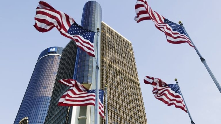 Read more about the article GM pulls forecast due to tariffs as consumers rush to buy