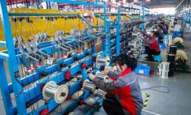 China factory output beats forecasts, weathering tariffs