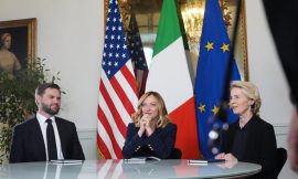 Vance meets EU chief to talk tariffs in Rome