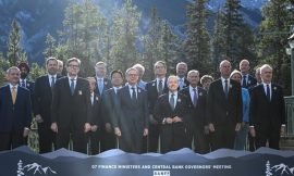 G7 finance chiefs seek unity as Canada talks near end