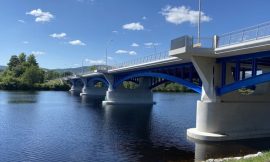 Brian Boru Bridge connecting Killaloe and Ballina opens