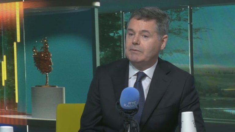 Read more about the article Trade uncertainty hitting growth already – Donohoe