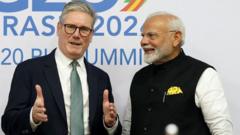 Read more about the article Faisal Islam: UK-India deal secured as Trump tariffs everywhere