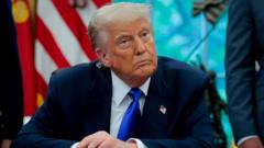 Read more about the article Trump: US leader teases trade deal with ‘highly respected country’