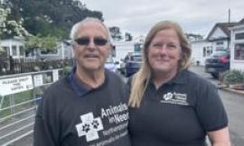 Northamptonshire charity couple move apart to care for animals