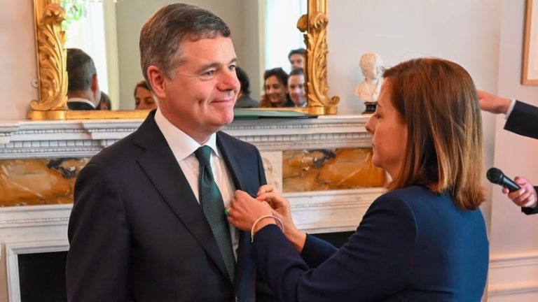 Read more about the article Donohoe awarded Chevalier rank in French Legion of Honour
