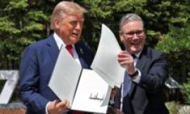 Trump signs order confirming parts of UK-US tariff deal
