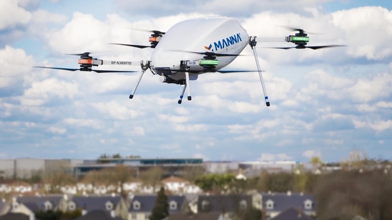 manna-lodges-plans-for-drone-delivery-hub-in-dundrum