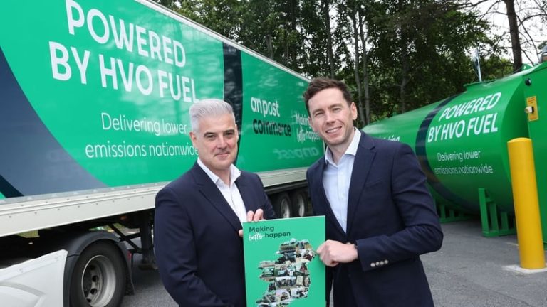 Read more about the article An Post switching fleet of HGVs to fossil free fuel