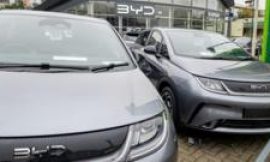 Record growth of Chinese cars in UK