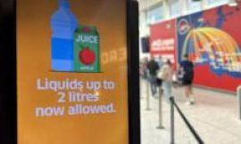 Edinburgh Airport liquid limit increased from 100ml to two litres