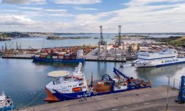 Laying of submarine cable for Celtic Interconnector