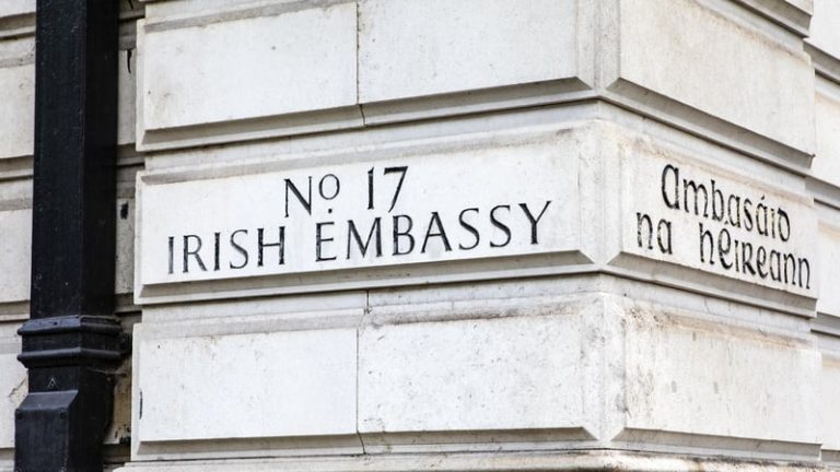 Read more about the article €46,000 rent increase for Irish ambassador’s UK residence