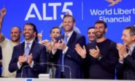Trump and sons’ stake in crypto firm worth $5bn