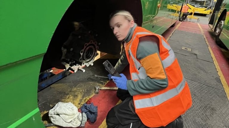 Read more about the article ‘The lads just treat me like one of them’ – apprentice