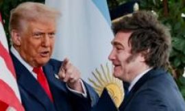 Trump says US will not ‘waste our time’ helping Argentina if Milei loses