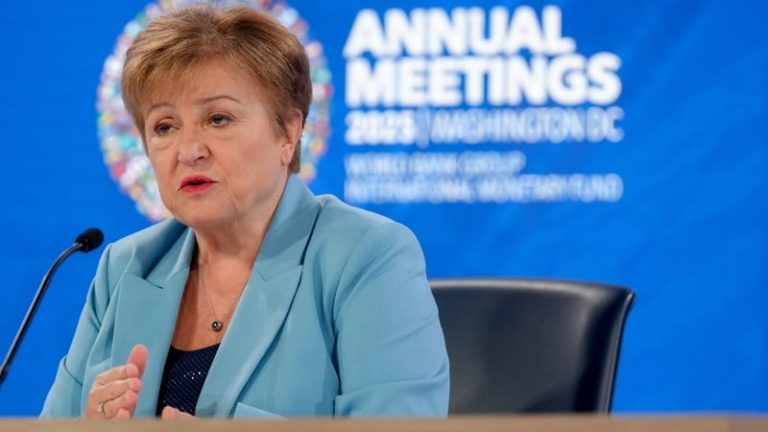 Read more about the article IMF’s Georgieva says Gaza peace would benefit region