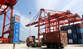 China’s exports fall for first time in eight months