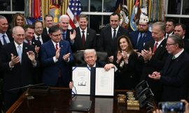 Trump signs bill to end record US government shutdown