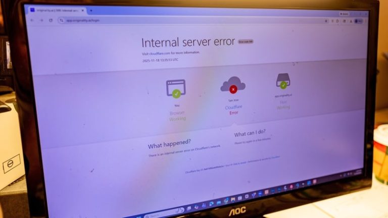 Read more about the article Global websites down as Cloudflare probe fresh issues