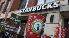 Read more about the article Starbucks workers and unions in 10 countries to protest in support of US baristas
