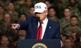 Trump calls for US military spending to rise more than 50% to $1.5tn