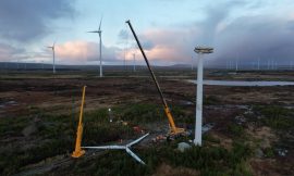Last turbine on first commercial wind farm dismantled