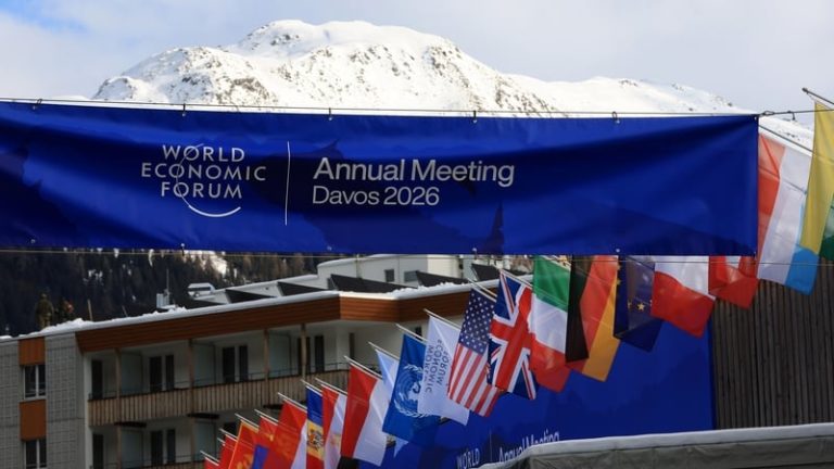 Read more about the article EU leaders take stage at Davos as Trump threats loom