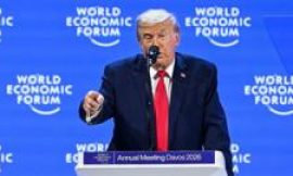 What it was like inside the room with Donald Trump at Davos
