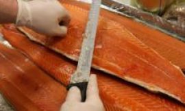Salmon exports remain high but Scotch whisky falls