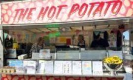 Charity spud truck in Jersey handing out free meals to families