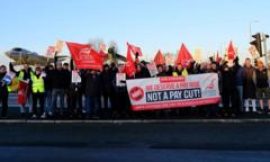 Defence giant BAE hails record sales as workers remain on strike