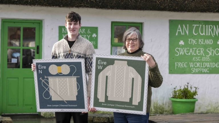 Read more about the article Iconic Aran jumper to be celebrated on postage stamps