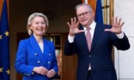 Australia and EU agree sweeping trade deal in face of global uncertainty