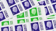 Read more about the article Price of first class stamp rises to £1.80