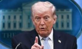 What is a naval blockade and how would it work in Strait of Hormuz?