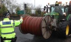Northern Ireland fuel protests: Fines issued after traffic disrupted