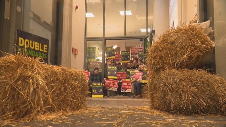 Read more about the article Protest at Bord Bia offices cost taxpayer about €220,000