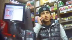 Read more about the article Man selling drugs at High Street mini-mart confronted by BBC