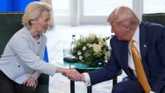 Read more about the article Trump says he will hike tariffs on EU cars to 25%
