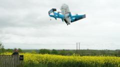 ‘we-had-people-come-just-to-see-it’:-amazon-delivers-its-first-uk-parcels-by-drone