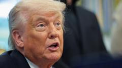 Read more about the article Trump threatens ‘much higher’ tariffs on EU by 4 of July