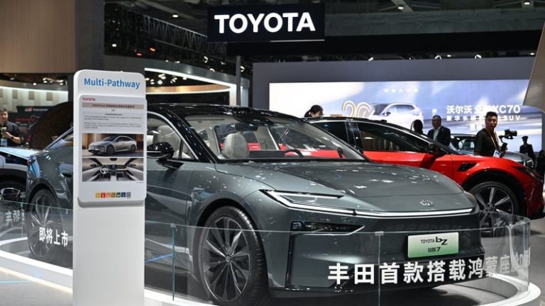 Read more about the article Toyota expects $4.3 billion hit from Iran war
