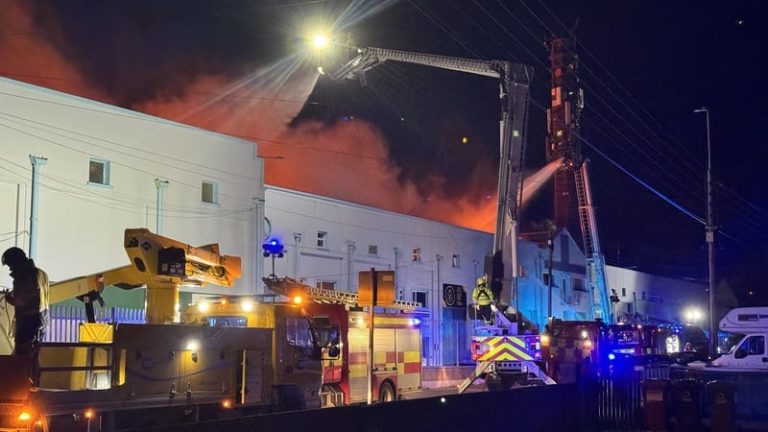Read more about the article Asbestos-containing material found at site of Tycor fire