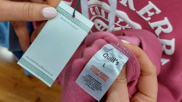 Read more about the article Quill’s labelled items from Pakistan as ‘Made in Ireland’
